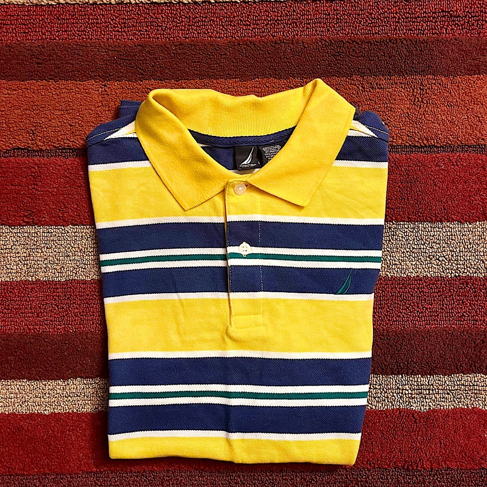 Striped Nautica shirt with buttons